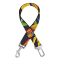 Bird Of Paradise Flower Pattern Print Dog Seat Belt