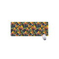 Bird Of Paradise Flower Pattern Print Extended Mouse Pad