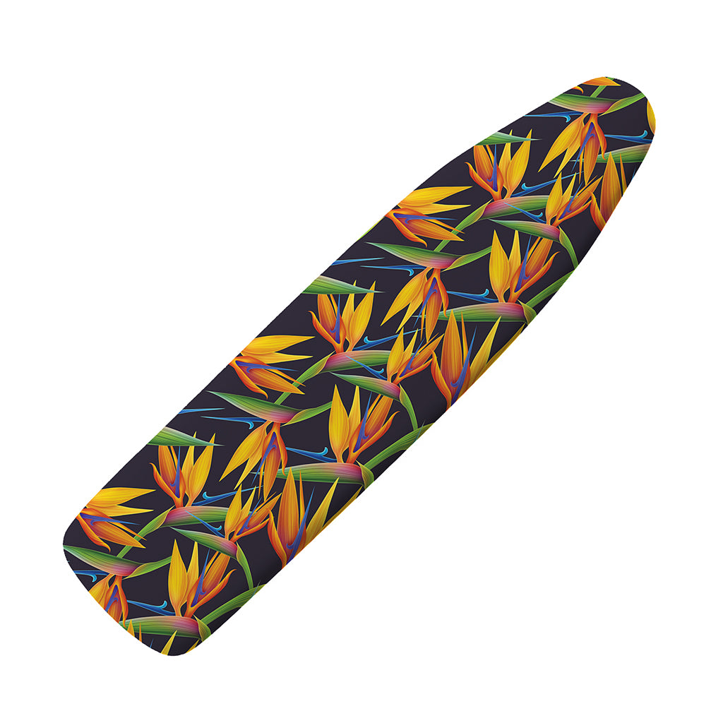 Bird Of Paradise Flower Pattern Print Ironing Board Cover