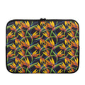 Bird Of Paradise Flower Pattern Print Laptop Sleeve