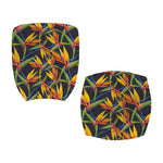 Bird Of Paradise Flower Pattern Print Office Chair Cover