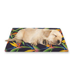 Bird Of Paradise Flower Pattern Print Pet Cooling Mat Cover