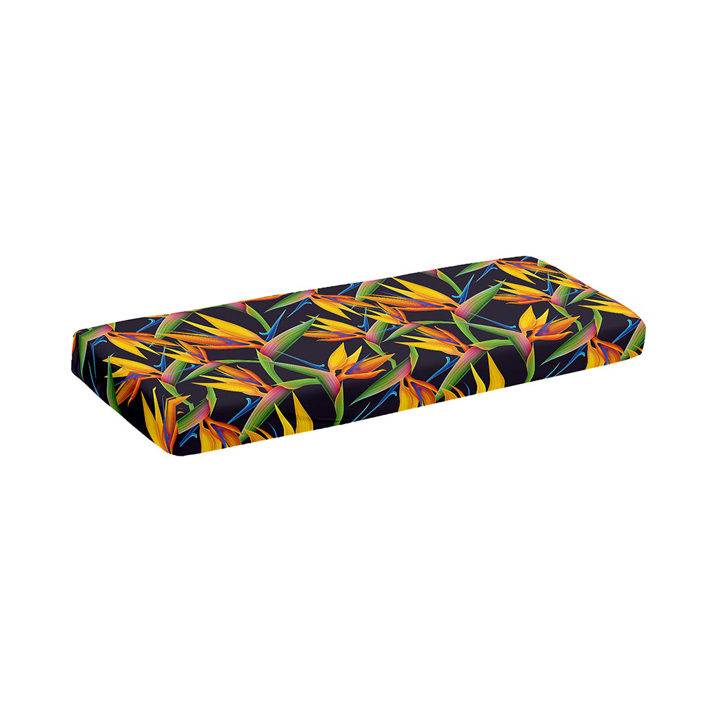 Bird Of Paradise Flower Pattern Print Piano Keyboard Cover