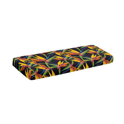 Bird Of Paradise Flower Pattern Print Piano Keyboard Cover