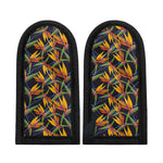 Bird Of Paradise Flower Pattern Print Skillet Handle Cover