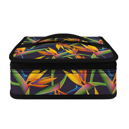 Bird Of Paradise Flower Pattern Print Small Lunch Bag
