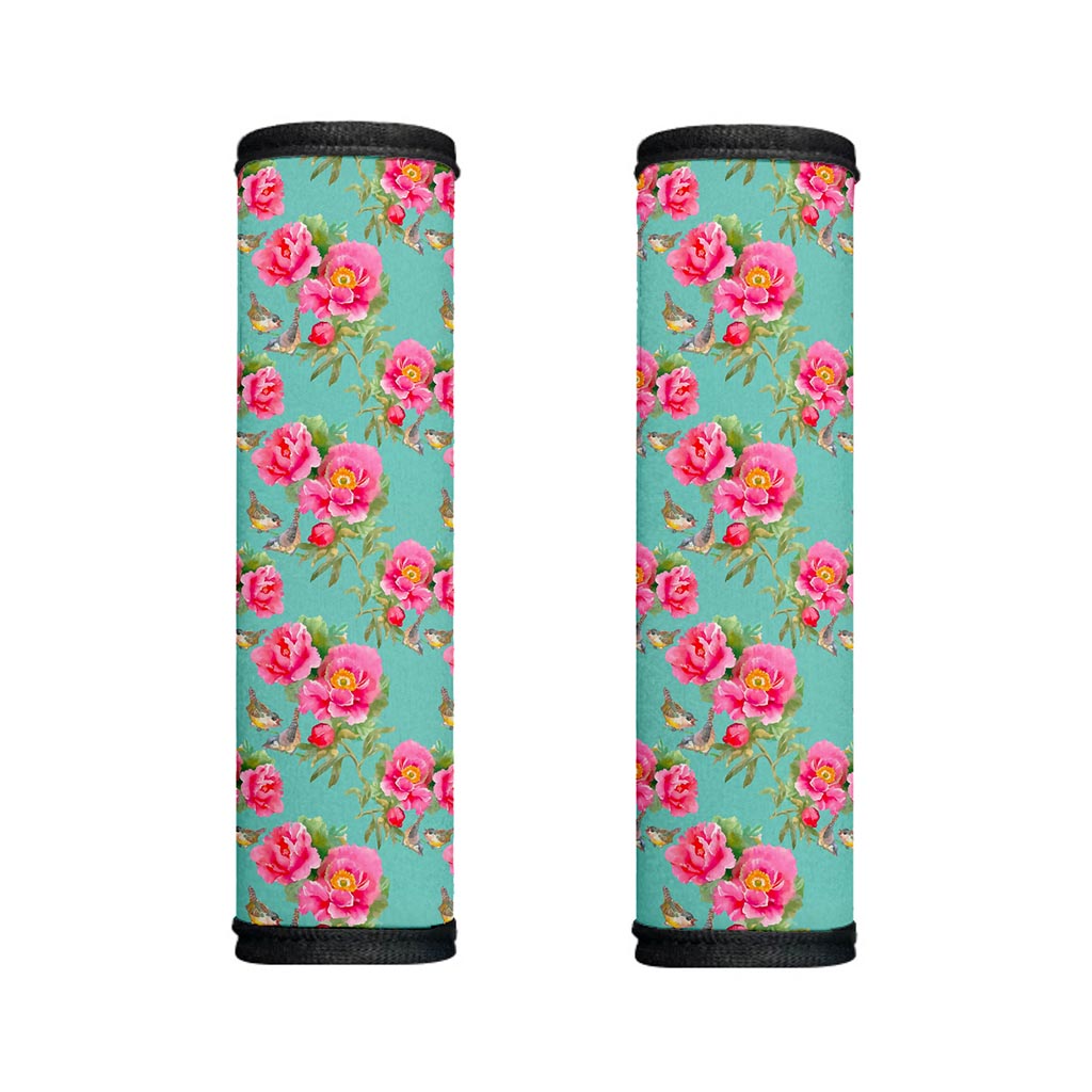 Bird Pink Floral Flower Pattern Print Handle Covers