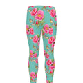 Bird Pink Floral Flower Pattern Print Men's Leggings