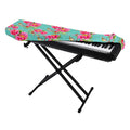 Bird Pink Floral Flower Pattern Print Piano Keyboard Cover