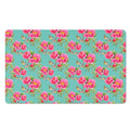 Bird Pink Floral Flower Pattern Print Polyester Doormat