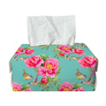 Bird Pink Floral Flower Pattern Print Rectangle Tissue Box Cover