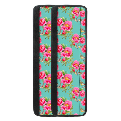 Bird Pink Floral Flower Pattern Print Refrigerator Handle Covers
