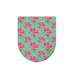 Bird Pink Floral Flower Pattern Print Toilet Lid Cover
