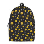 Bitcoin And Ethereum Pattern Print Backpack