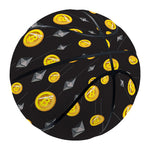 Bitcoin And Ethereum Pattern Print Basketball