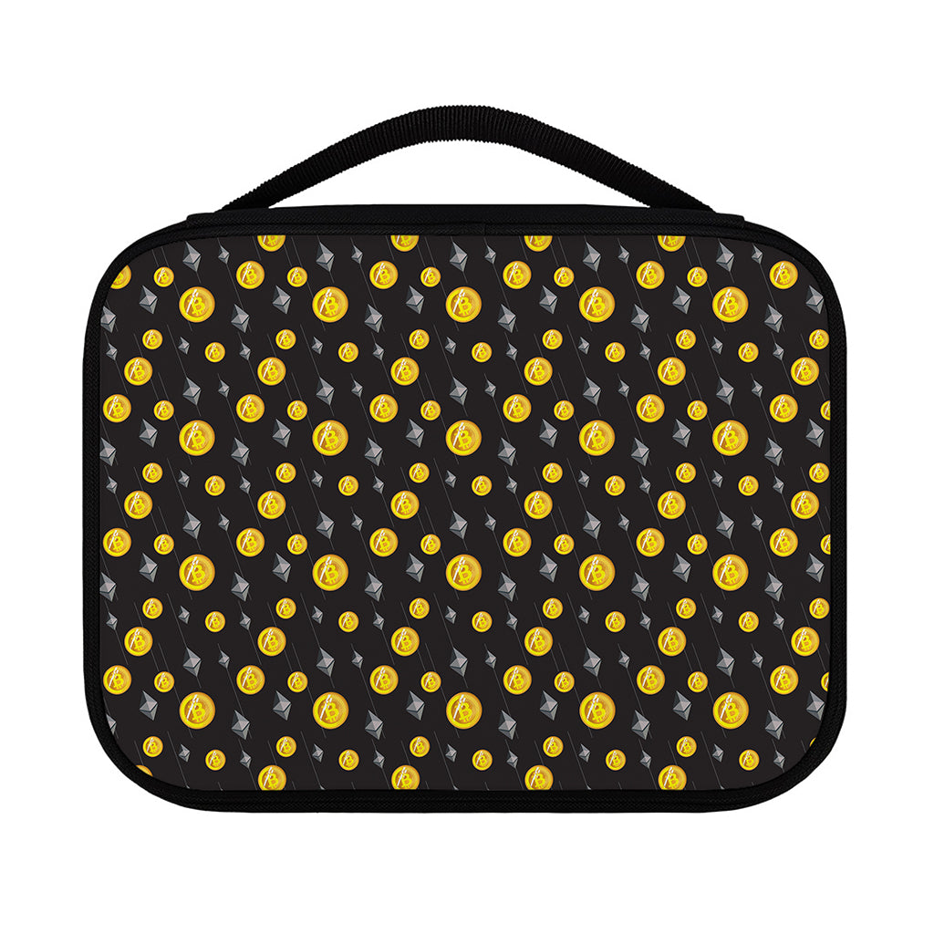 Bitcoin And Ethereum Pattern Print Classic Bible Case