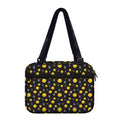 Bitcoin And Ethereum Pattern Print Double Strap Bible Bag