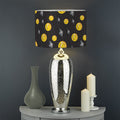 Bitcoin And Ethereum Pattern Print Drum Lamp Shade