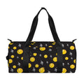 Bitcoin And Ethereum Pattern Print Gym Bag