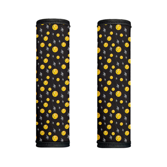 Bitcoin And Ethereum Pattern Print Handle Covers