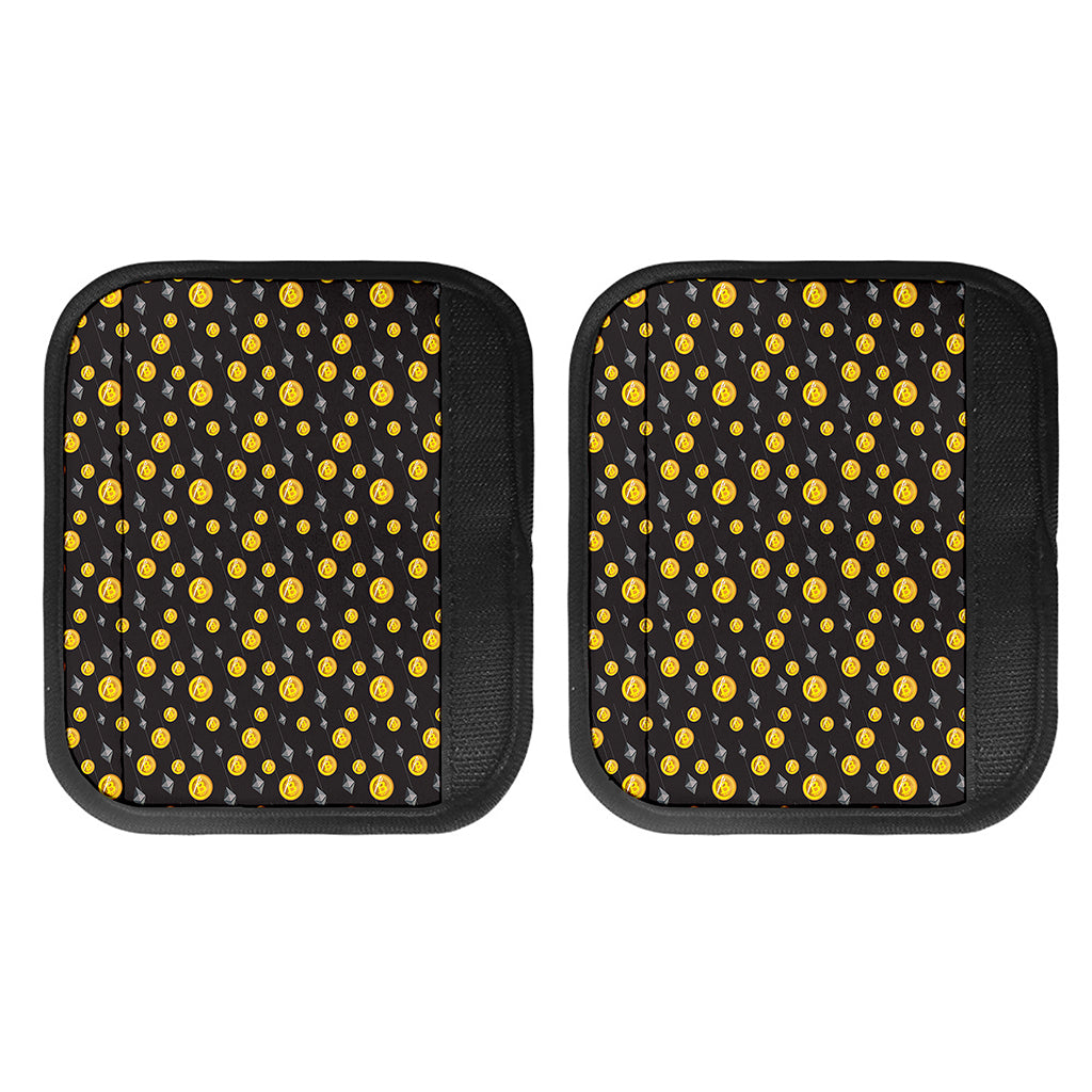 Bitcoin And Ethereum Pattern Print Handle Covers