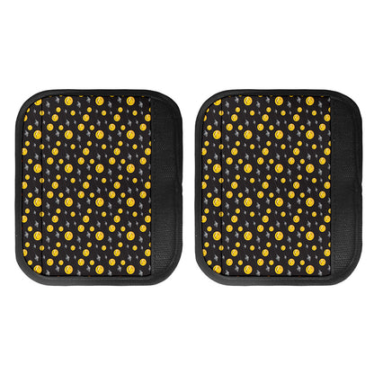 Bitcoin And Ethereum Pattern Print Handle Covers