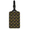 Bitcoin And Ethereum Pattern Print Luggage Tag