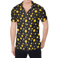 Bitcoin And Ethereum Pattern Print Men's Shirt