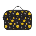 Bitcoin And Ethereum Pattern Print Portable Lunch Bag