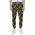 Bitcoin And Ethereum Pattern Print Joggers