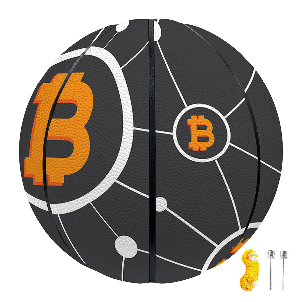 Bitcoin Connection Pattern Print Basketball