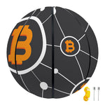 Bitcoin Connection Pattern Print Basketball