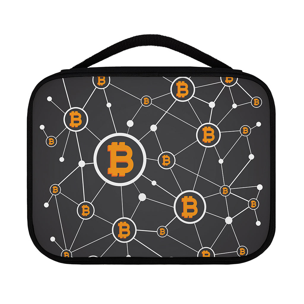 Bitcoin Connection Pattern Print Classic Bible Case