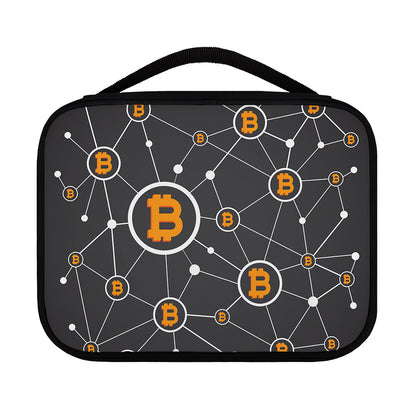 Bitcoin Connection Pattern Print Classic Bible Case