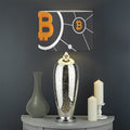 Bitcoin Connection Pattern Print Drum Lamp Shade
