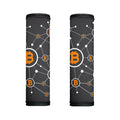 Bitcoin Connection Pattern Print Handle Covers