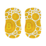 Bitcoin Crypto Pattern Print Bar Stool Covers