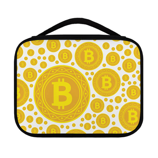 Bitcoin Crypto Pattern Print Classic Bible Case