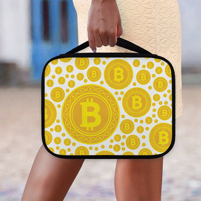 Bitcoin Crypto Pattern Print Classic Bible Case