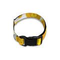 Bitcoin Crypto Pattern Print Dog Collar