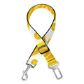Bitcoin Crypto Pattern Print Dog Seat Belt