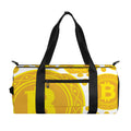 Bitcoin Crypto Pattern Print Gym Bag