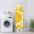 Bitcoin Crypto Pattern Print Ironing Board Cover