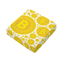 Bitcoin Crypto Pattern Print Outdoor Seat Cushion Cover