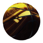 Bitcoin Crypto Symbol Print Basketball