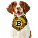Bitcoin Crypto Symbol Print Dog Bandana