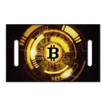 Bitcoin Crypto Symbol Print Golf Cart Seat Cover