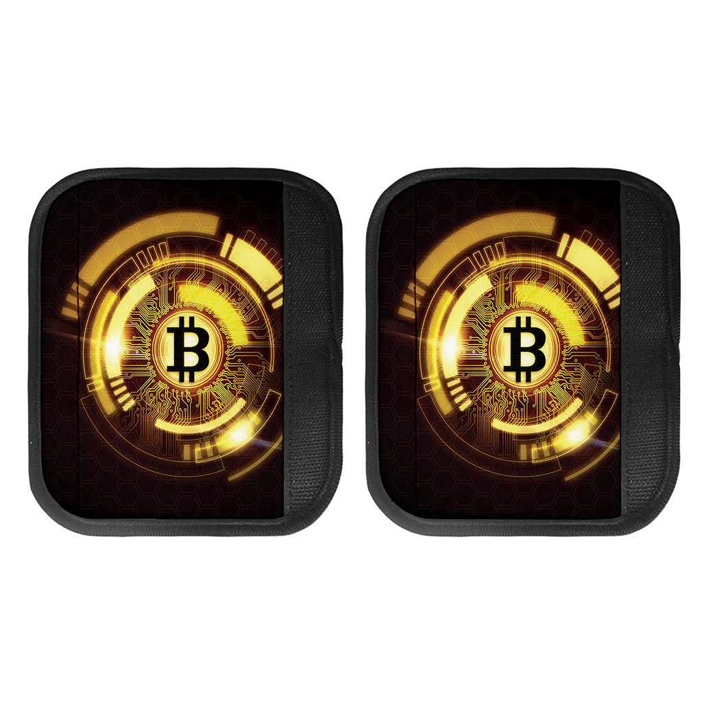 Bitcoin Crypto Symbol Print Handle Covers