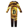 Bitcoin Crypto Symbol Print Jumpsuit