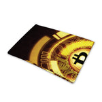 Bitcoin Crypto Symbol Print Pet Cooling Mat Cover